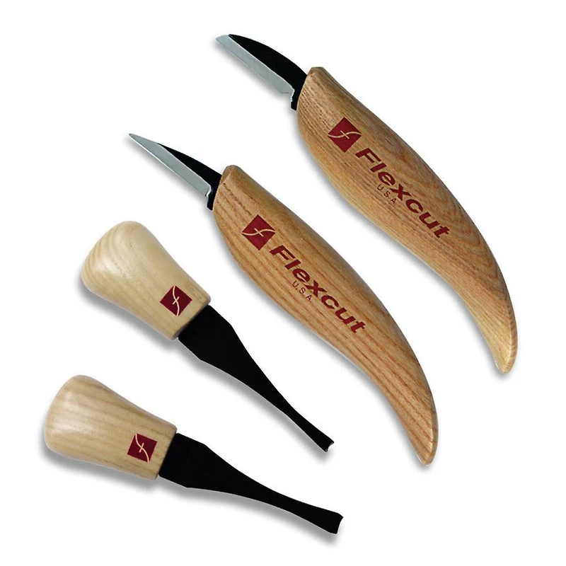 FlexCut® Beginner Palm & Knife Set, 4ct.