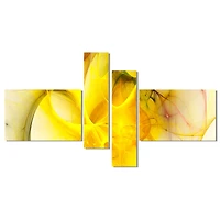 Designart - Light Yellow Nebula Star