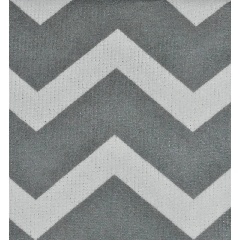 Gray Chevron Microfiber Dishtowel, 4ct.