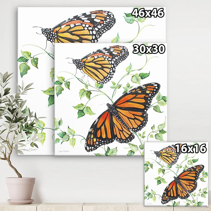 Designart - Summertime Butterflies B