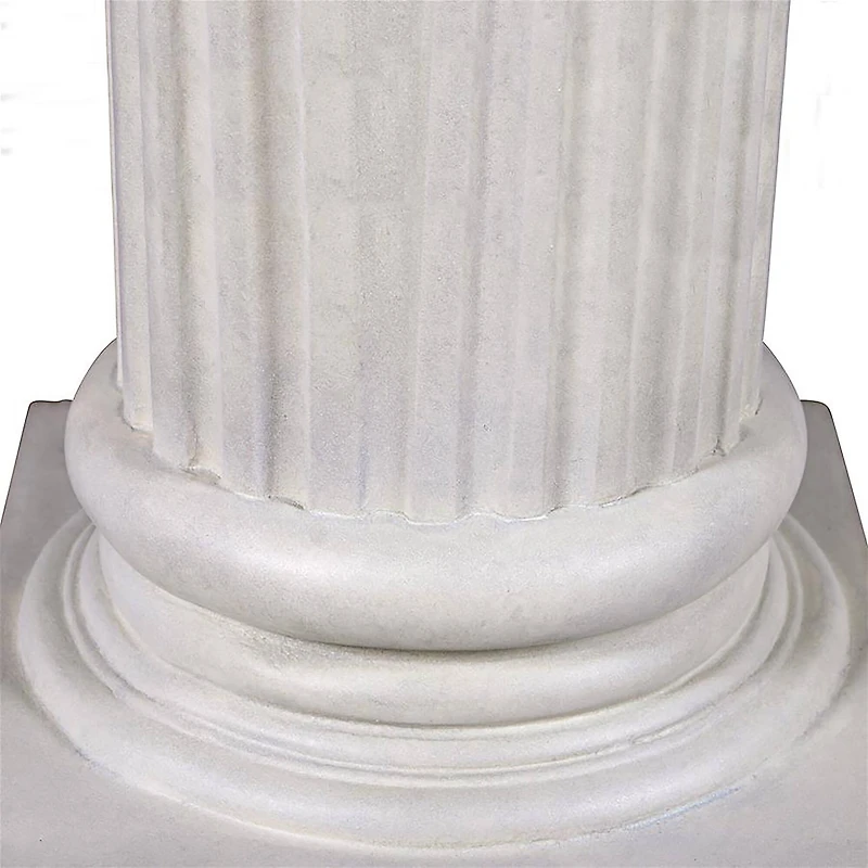 Design Toscano® 20" Small Classical Greek Fluted Garden Statuary Pedestal