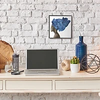 Stupell Industries Strong Female Portrait Patterned Head Wrap Wall Accent with Black Frame