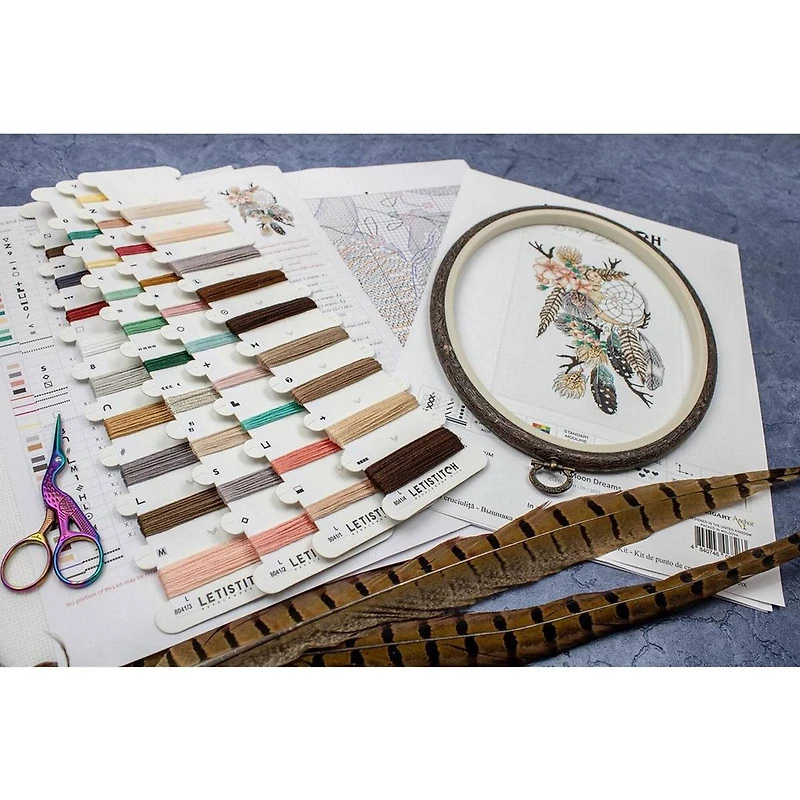 Letistitch Moon Dreams Counted Cross Stitch Kit