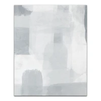 Blue Gray Abstract Canvas Wall Art
