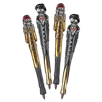 Design Toscano Gothic Skull Vessel & Pen Set
