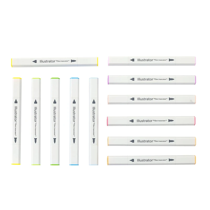 Spectrum Noir™ Illustrator Sketching Dual-Tip Brush Markers