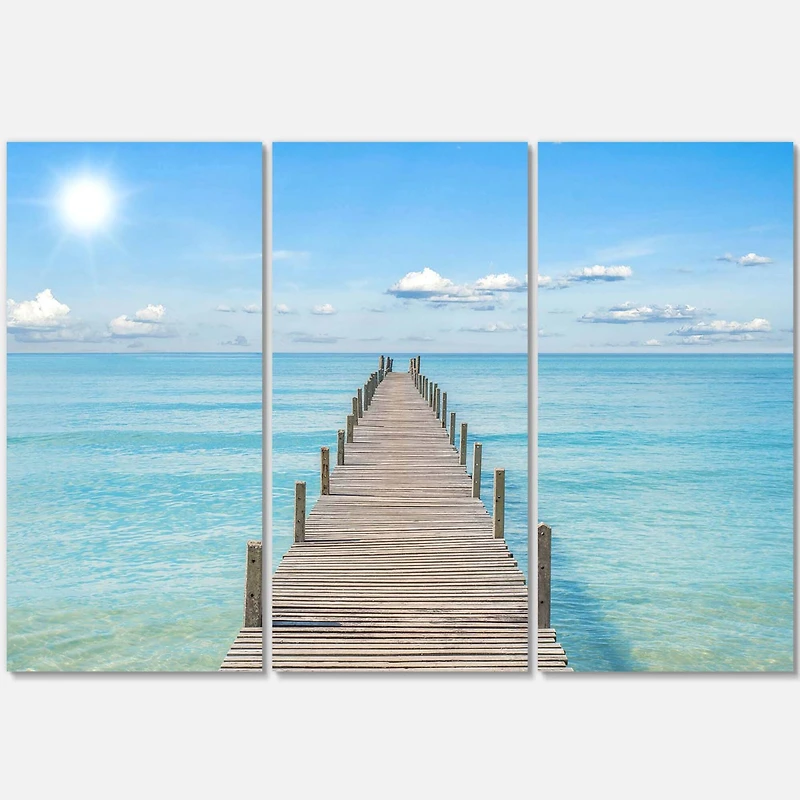 Designart - Pier Infinite to the Sea