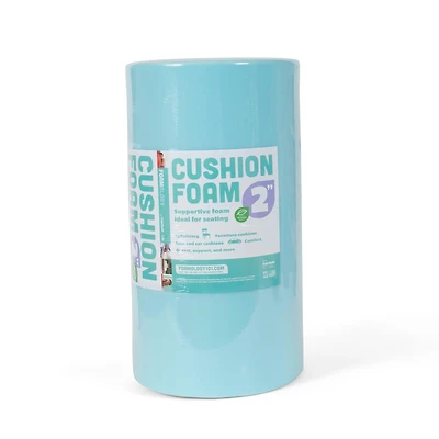 Foamology® Soft Support Cushion Foam, 24" x 72" x 2"