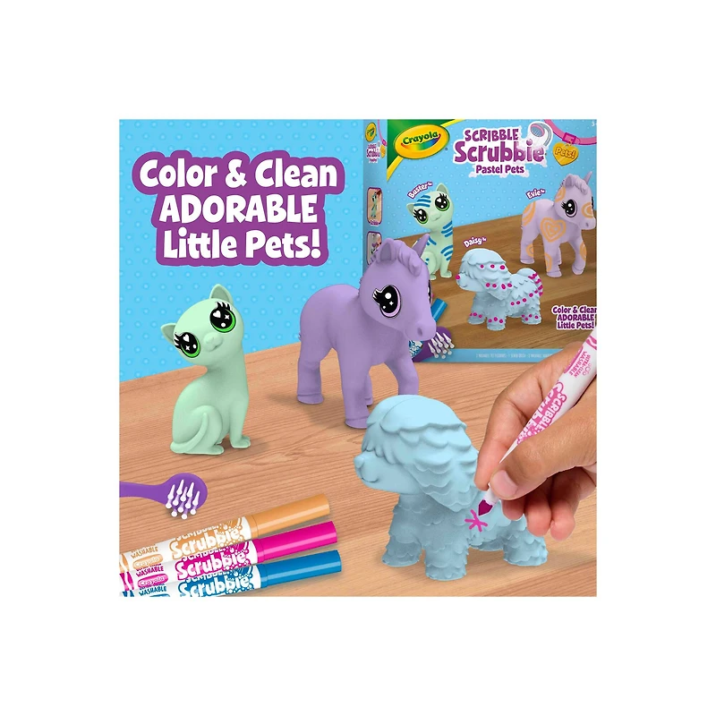 Crayola® Scribble Scrubbie Pastel Pets