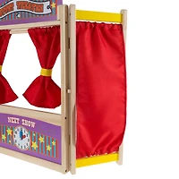 Toy Time Wooden Tabletop Puppet Theater