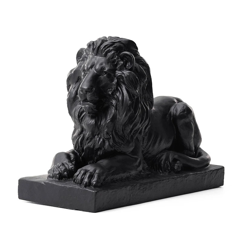 Glitzhome® 22" Lying Guardian Lion Statue