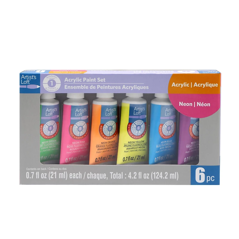 Neon Acrylic Paint Set by Artist's Loft®
