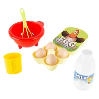 Toy Time Kids Toy Waffle Iron Set With Music & Lights