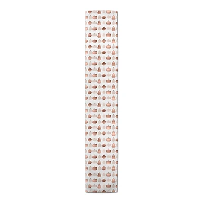 90" Patch Pumpkins Polyester Twill Table Runner
