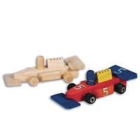 S&S Worldwide® Unfinished Wooden Race Car, 12ct.