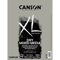 Canson® XL® Gray Sand Grain Dry Mixed Media Pad