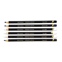 Derwent® Artists Black & White 6 Pencil Tin Set
