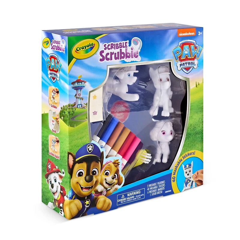 Crayola® Scribble Scrubbie® Pets PAW Patrol™ & Washable Sticker Set, 3ct.