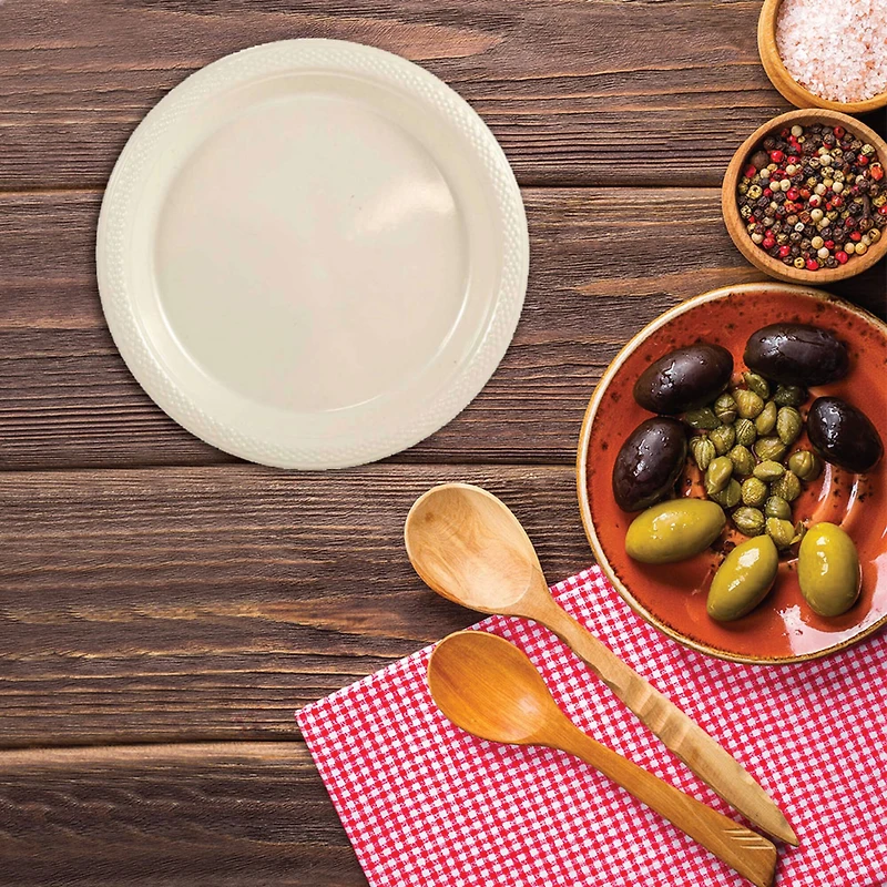 JAM Paper 9" Plastic Party Plates