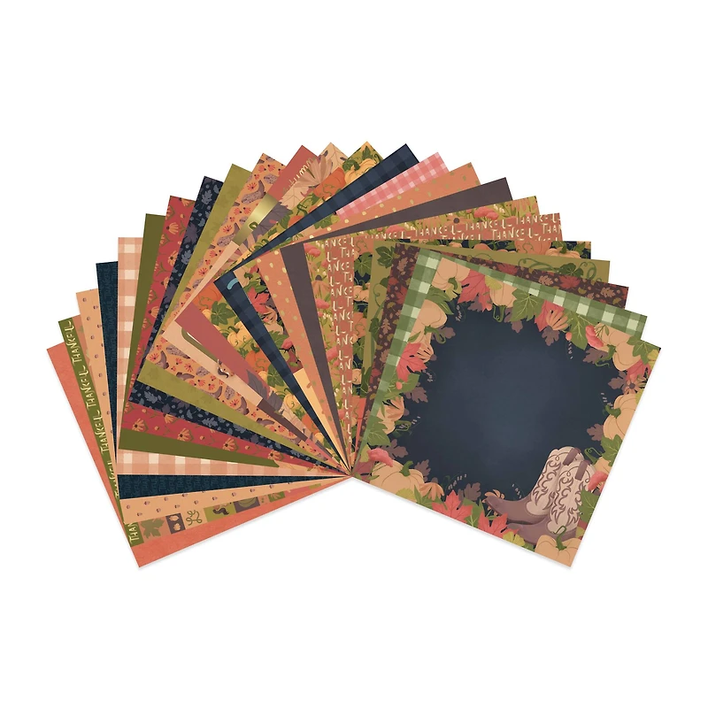 Craft Smith 12" x 12" Western Harvest Paper Pad