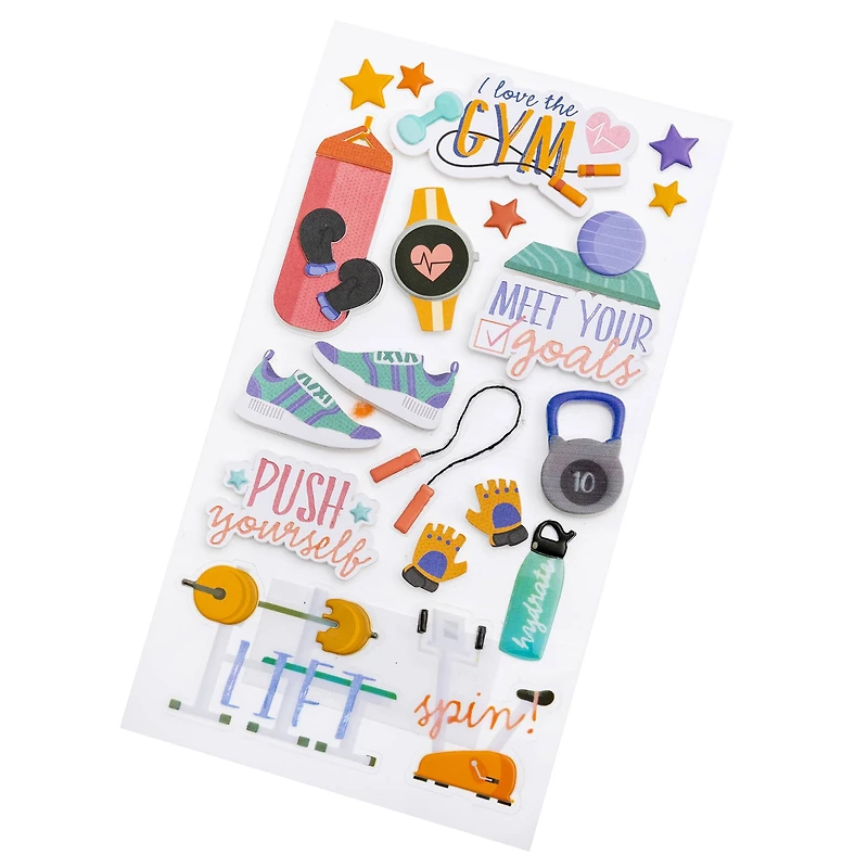 Gym Stickers by Recollections™