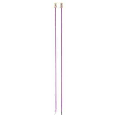 Susan Bates® 14" Silvalume Knitting Needles
