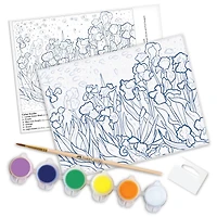 Faber-Castell Paint by Number Museum Series., Irises