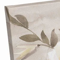 Large Neutral Florals 24" x 16" Canvas Wall Art