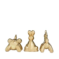 Ceramic Balloon Animals Tabletop Sculpture Set