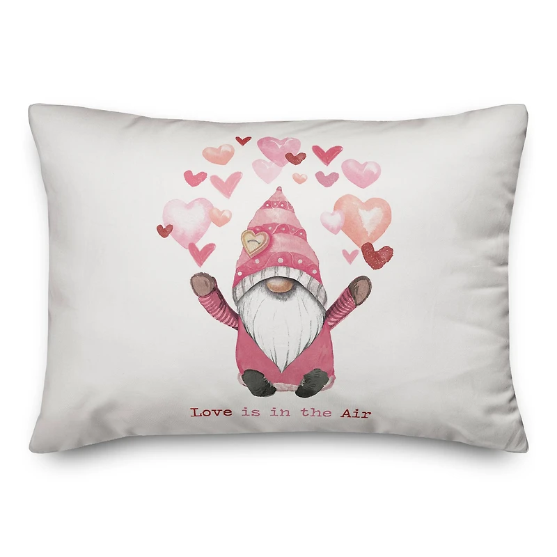 Love In The Air Throw Pillow, 14" x 20"