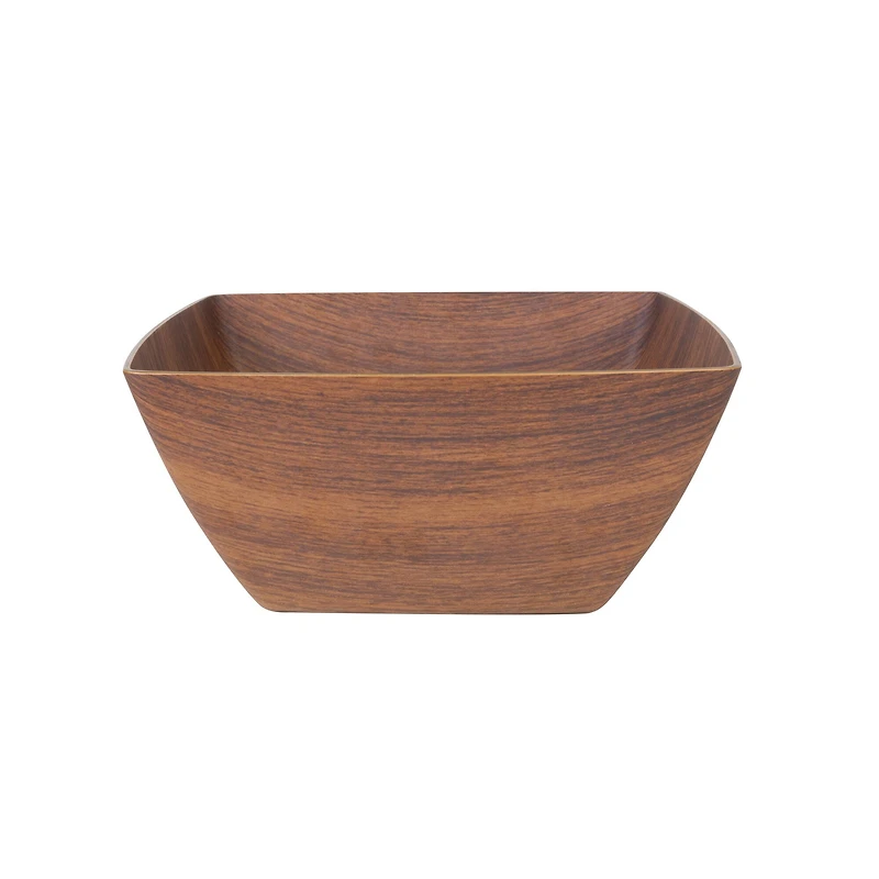 Luxe Party Mahogany Collection Large 9" Square Serving Bowl