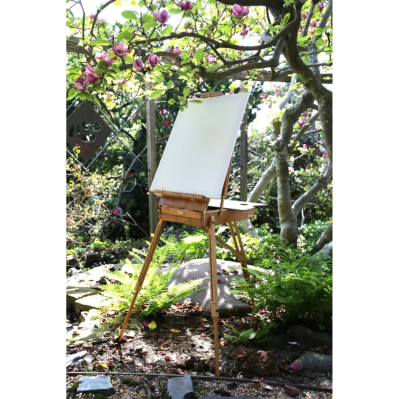 Art Alternatives Bamboo Sonoma Sketch Box Easel