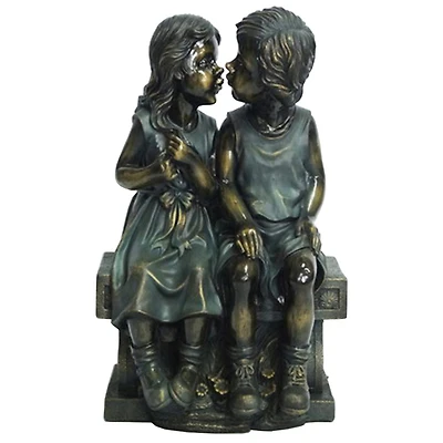 Santa's Workshop 20.5" Love Birds Statue