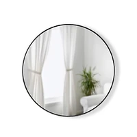Umbra 24" Titanium Hubba Round Mirror