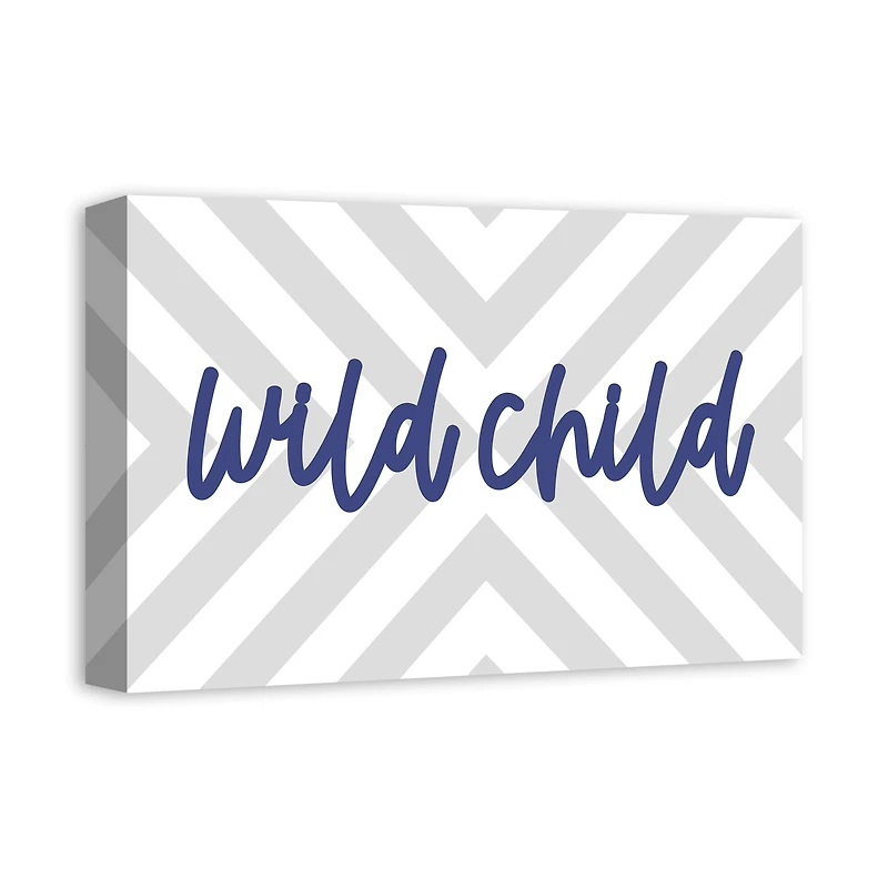 Wild Child 18" x 12" Canvas Wall Art