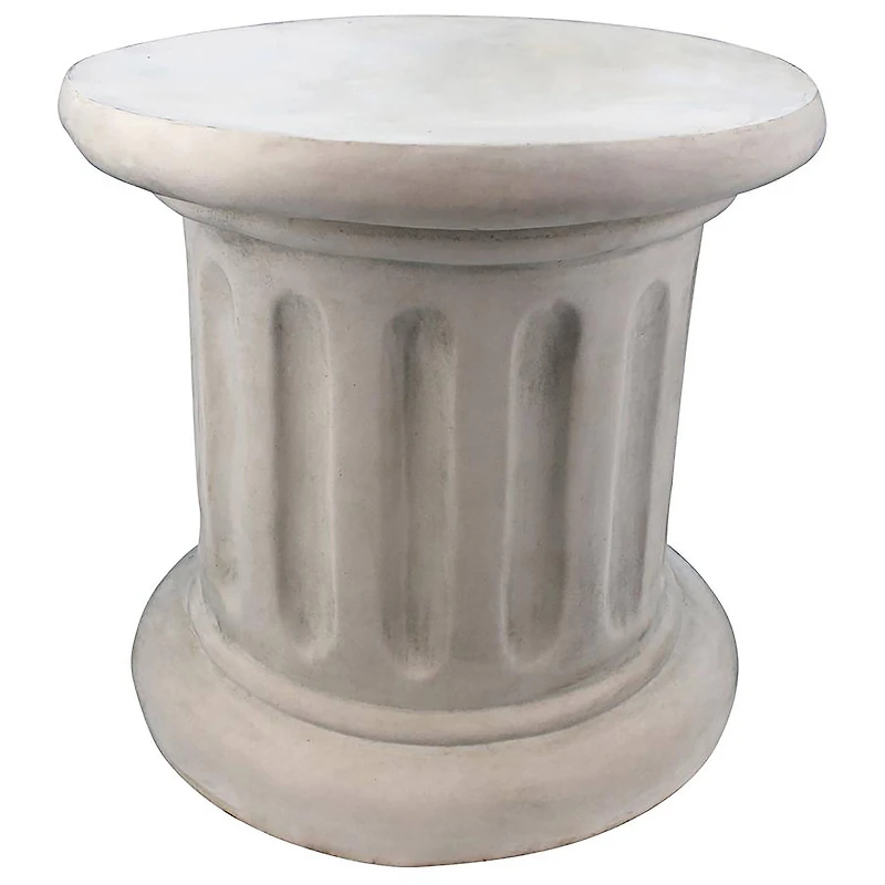 Design Toscano 17" Roman Doric Column Classical Fluted Architectural Plinth
