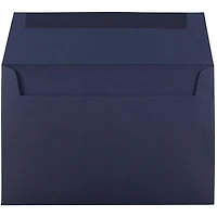 JAM Paper A10 Navy Blue Recycled Invitation Envelopes
