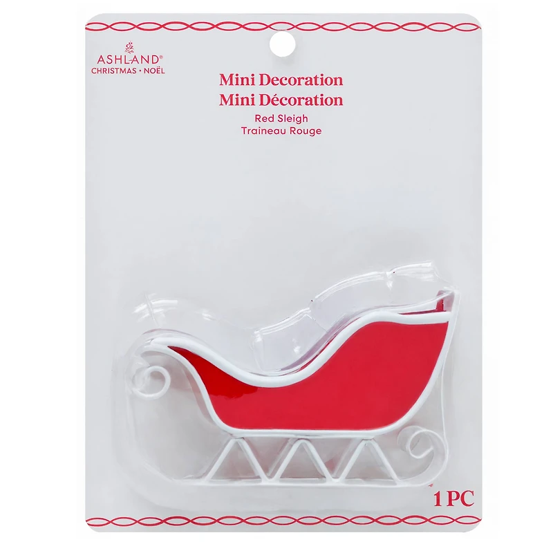 Mini Red Sleigh by Ashland®