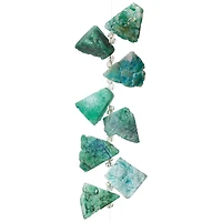 12 Pack: Mint Druzy Agate Chunks by Bead Landing™