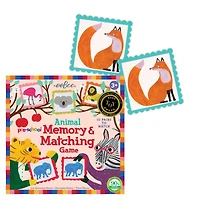 eeBoo Pre-School Animal Memory & Matching Game