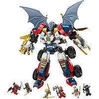 LEGO® NINJAGO® Zane’s Ultra Combiner Mech Toy 4-in-1 Building Set 71834