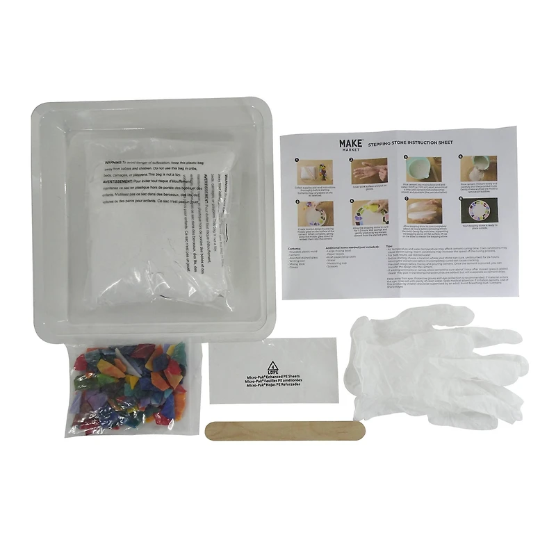 10" Square Stepping Stone Kit by Make Market®
