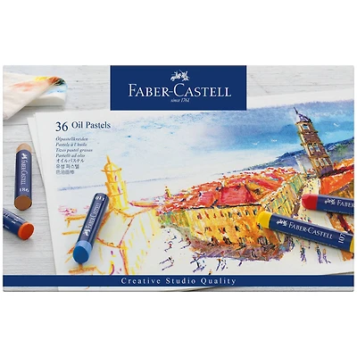 Faber-Castell® 36 Color Oil Pastel Set