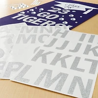 Silver Glitter Alphabet Stickers by Recollections™