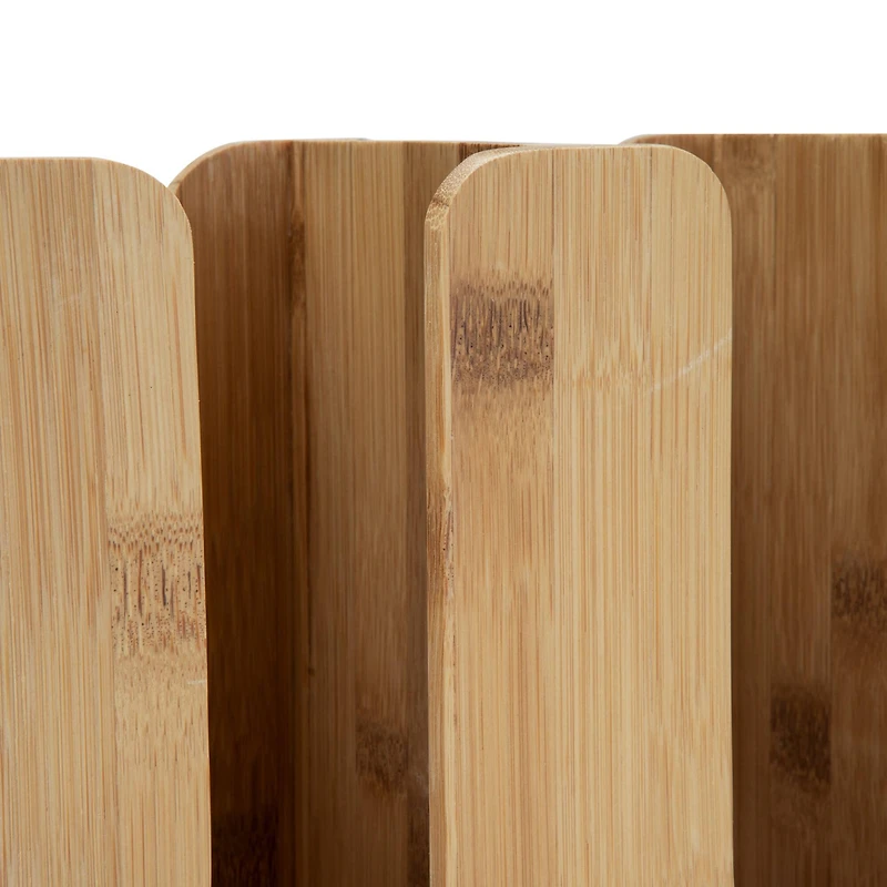 Mind Reader Brown 2 Row Cup & Lid Stand Organizer