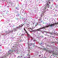 Feldman Pink Paisley Cotton Flannel