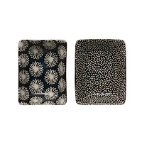 Hello Honey® 3.75" Blue & White Rectangle Stoneware Dish Set