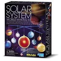 4M Glow-in-the-Dark Solar System Mobile Making Kit