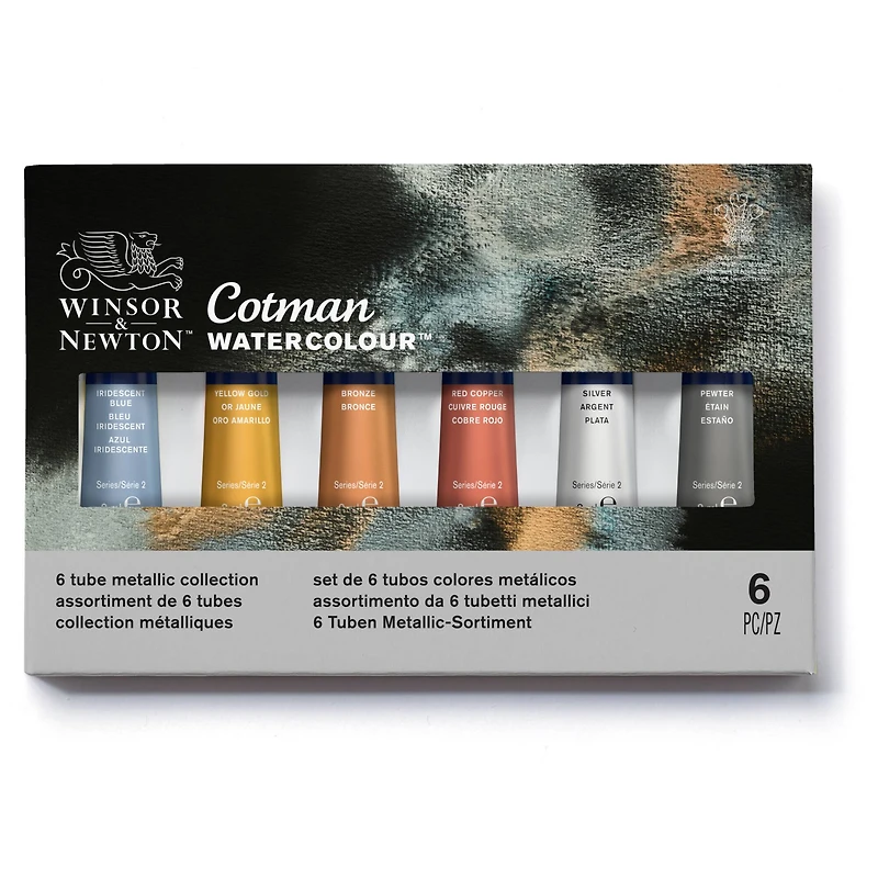 Winsor & Newton™ Cotman Watercolour™ Metallic Set