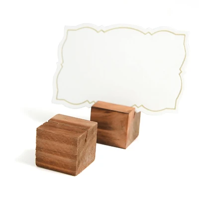 Wood Place Card Holders, 12ct. by Celebrate It™